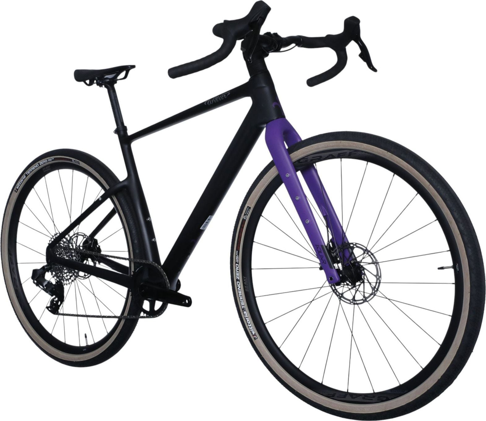 Gravel Bike Wilier Triestina Adlar Sram Rival XPLR eTap AXS 12V 700 mm Noir Violet