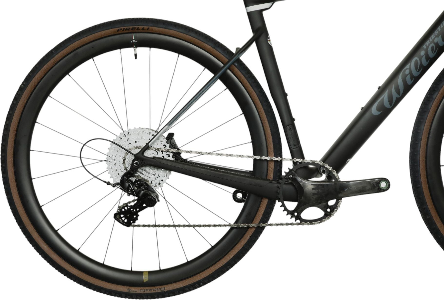 Gravel Bike Wilier Triestina Rave SLR Campagnolo Ekar 13V 700 mm Noir/Gris Mat