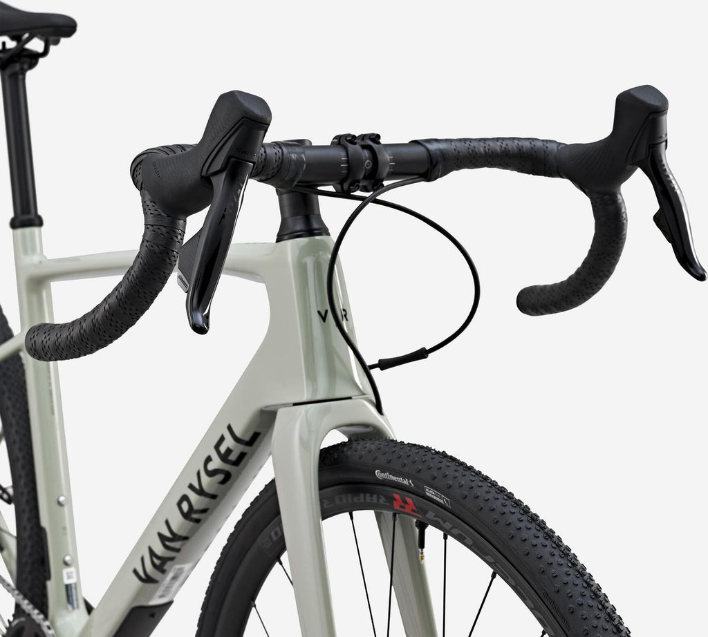 Vélo de Gravel Van Rysel GCR Sram Rival XPLR AXS 12V 700 mm Vert