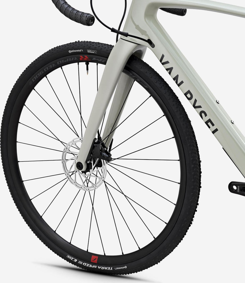 Vélo de Gravel Van Rysel GCR Sram Rival XPLR AXS 12V 700 mm Vert