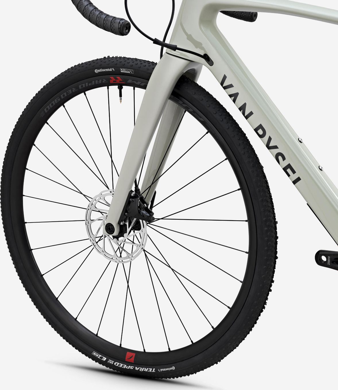Vélo de Gravel Van Rysel GCR Sram Rival XPLR AXS 12V 700 mm Vert