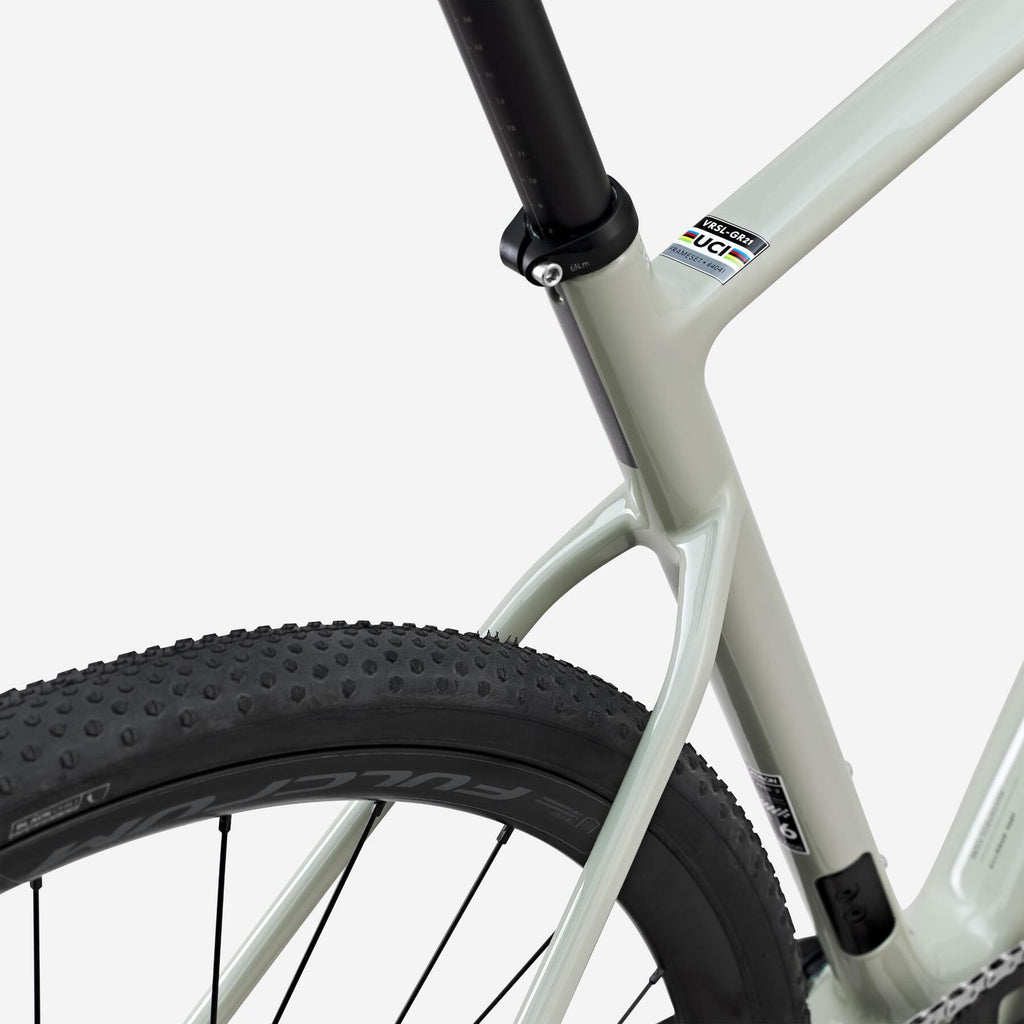 Vélo de Gravel Van Rysel GCR Sram Rival XPLR AXS 12V 700 mm Vert