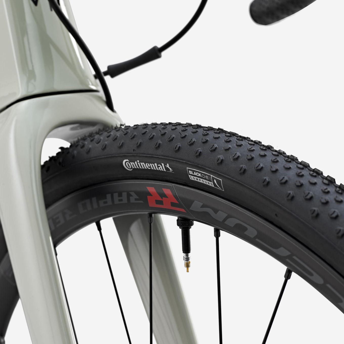 Vélo de Gravel Van Rysel GCR Sram Rival XPLR AXS 12V 700 mm Vert