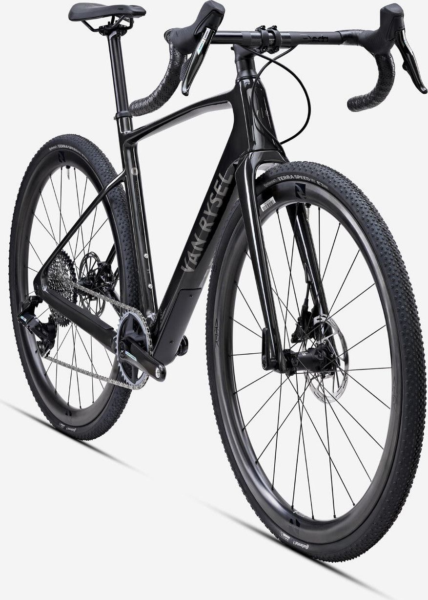Vélo de Gravel Van Rysel GCR Sram Force XPLR AXS 12V 700 mm Noir