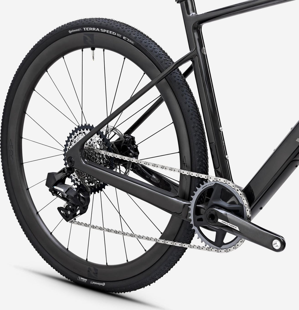 Vélo de Gravel Van Rysel GCR Sram Force XPLR AXS 12V 700 mm Noir
