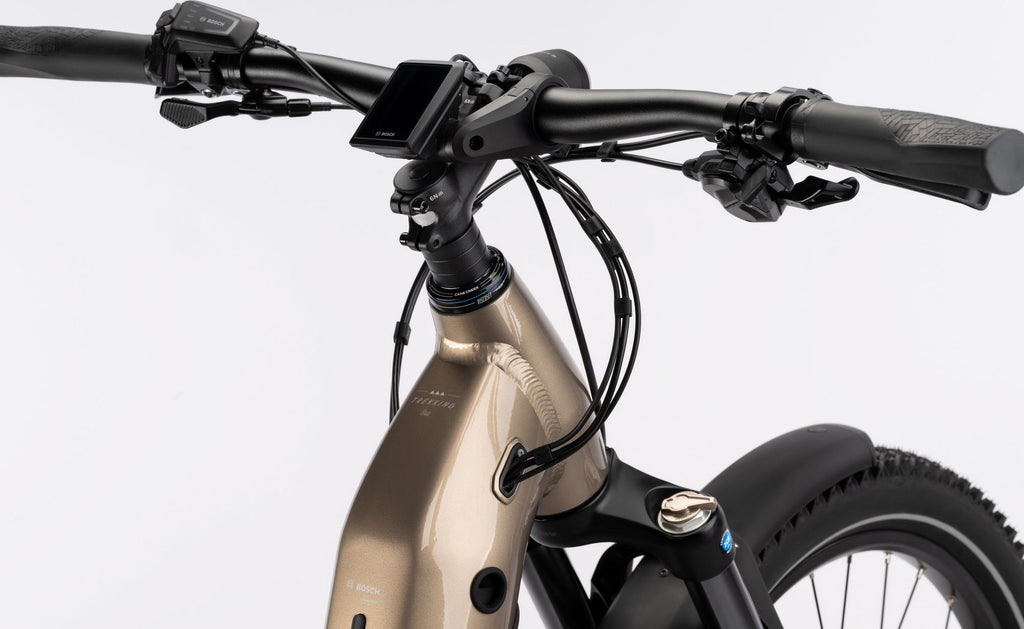 VTC Électrique Haibike Trekking 6.5 Low Shimano Cues 10V 27.5'' 600Wh Marron 2025