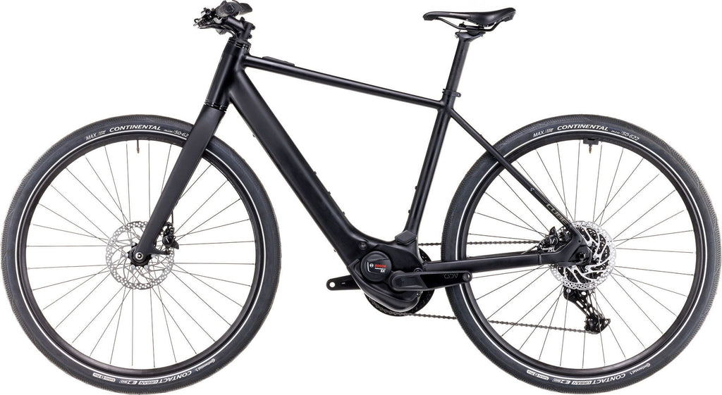 Vélo Fitness Électrique Cube Editor Hybrid Pro 400X Shimano Cues 10V 400 Wh 700 mm Noir Spectral 2025