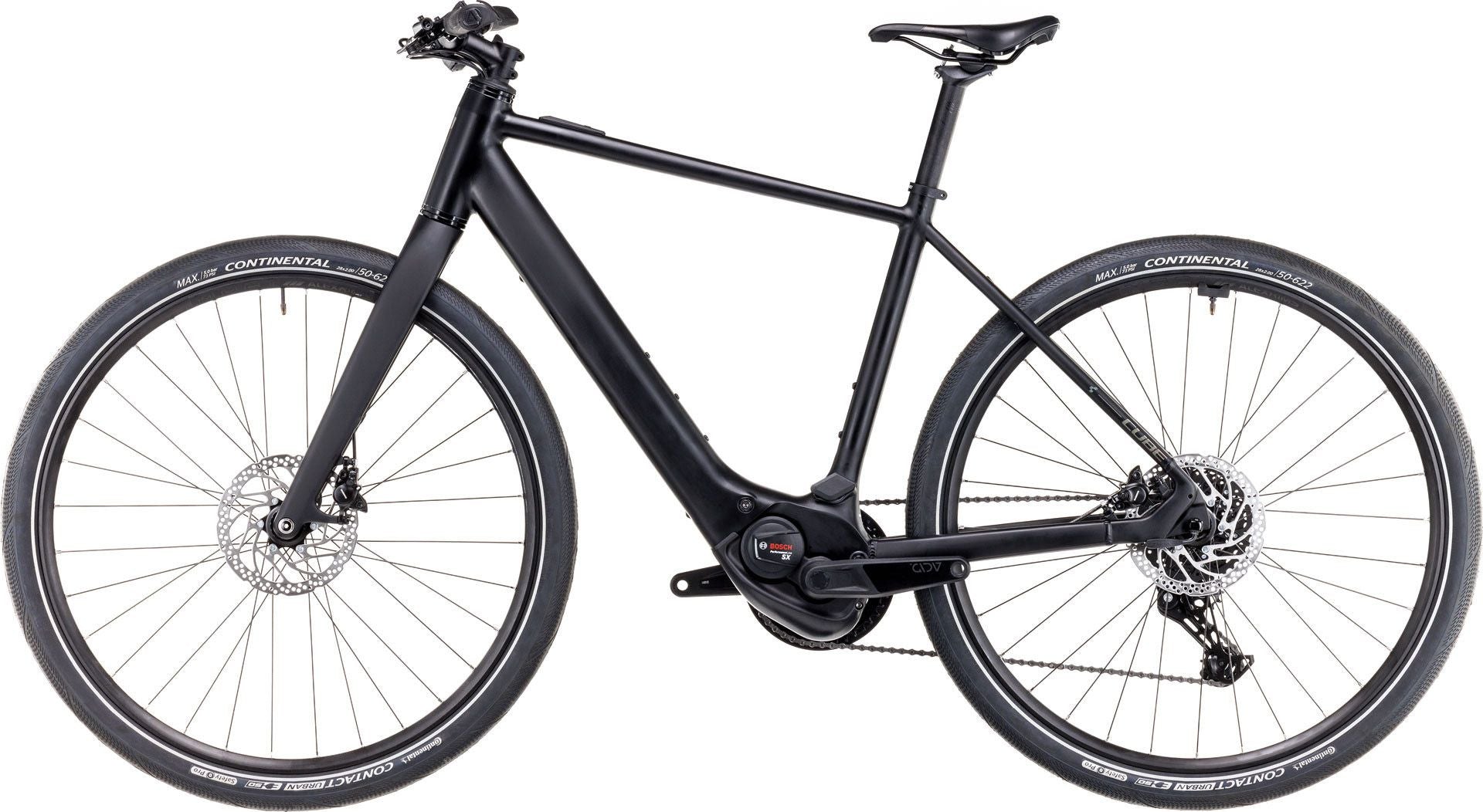 Vélo Fitness Électrique Cube Editor Hybrid Pro 400X Shimano Cues 10V 400 Wh 700 mm Noir Spectral 2025