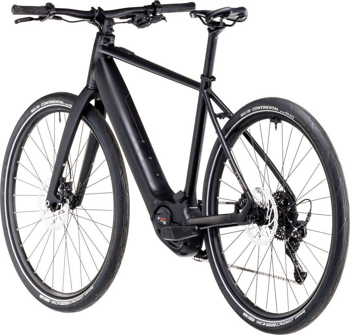 Vélo Fitness Électrique Cube Editor Hybrid Pro 400X Shimano Cues 10V 400 Wh 700 mm Noir Spectral 2025