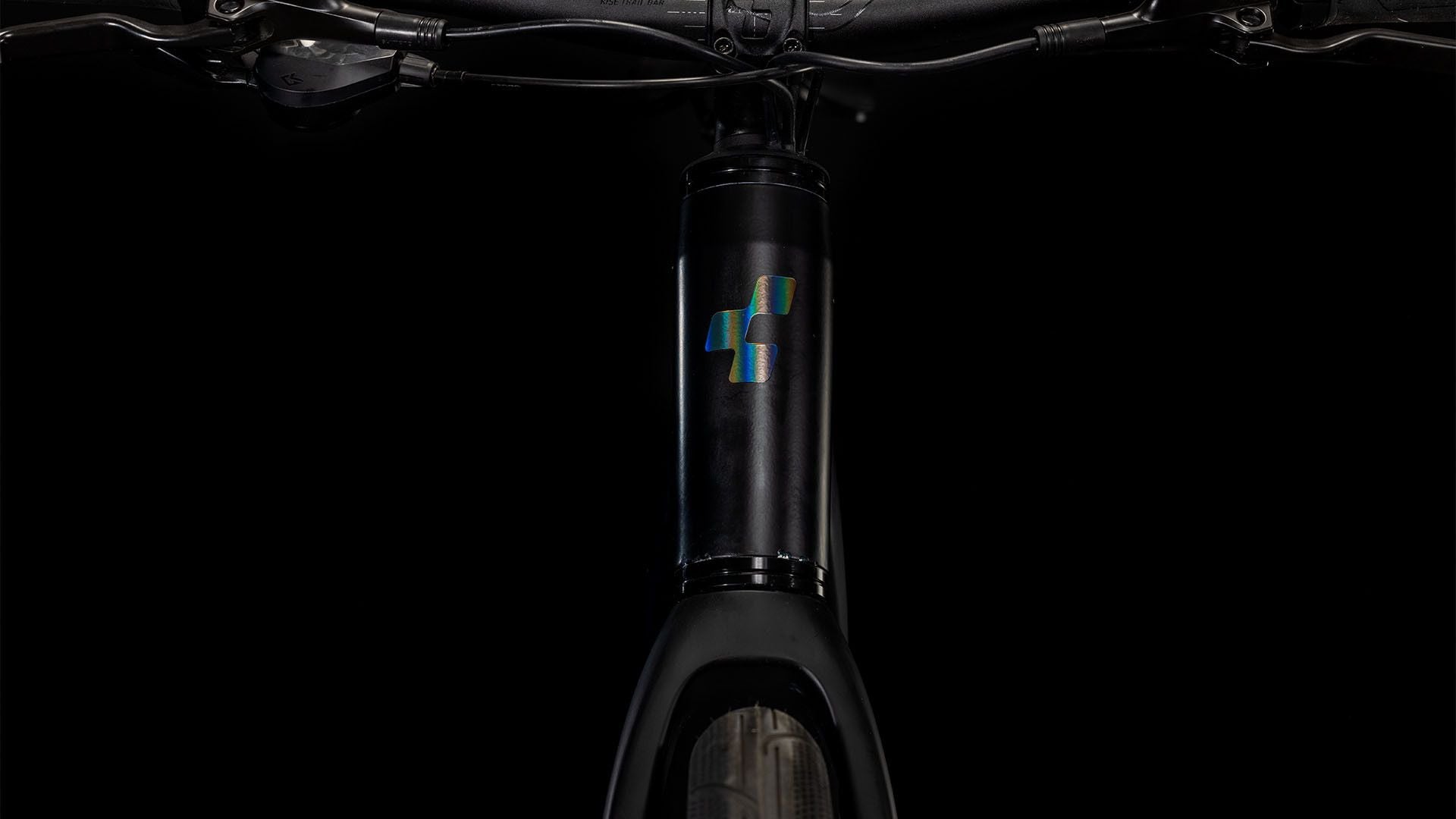 Vélo Fitness Électrique Cube Editor Hybrid Pro 400X Shimano Cues 10V 400 Wh 700 mm Noir Spectral 2025