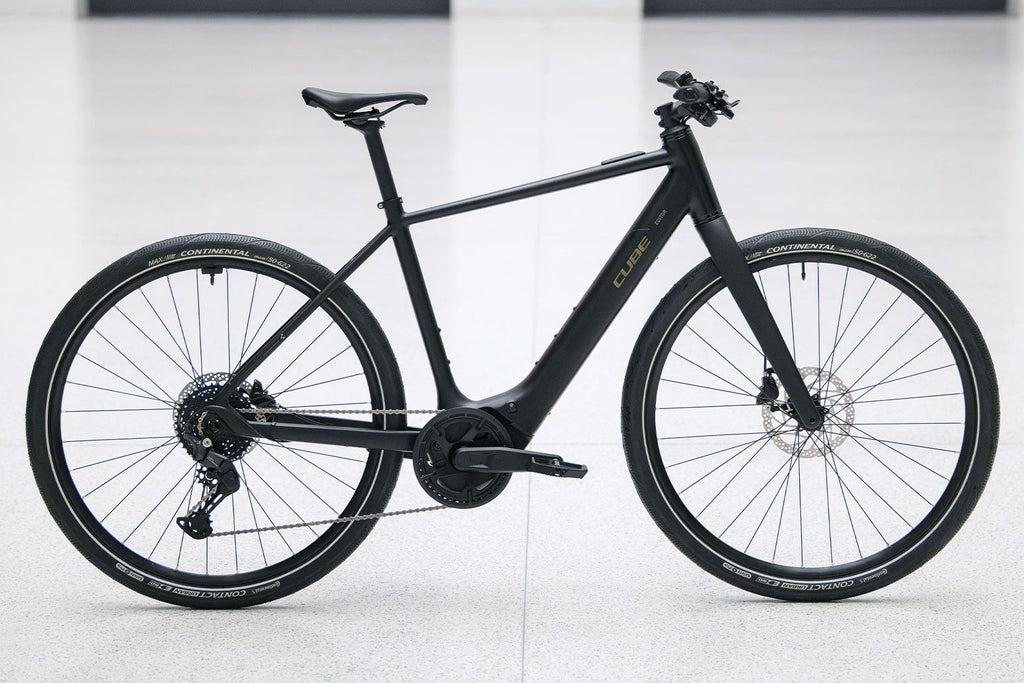 Vélo Fitness Électrique Cube Editor Hybrid Pro 400X Shimano Cues 10V 400 Wh 700 mm Noir Spectral 2025