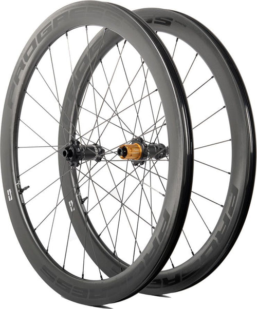 Paire de roues Progress A-Prime Disc Boyau Noir | 12x100/12x142 | Center Lock
