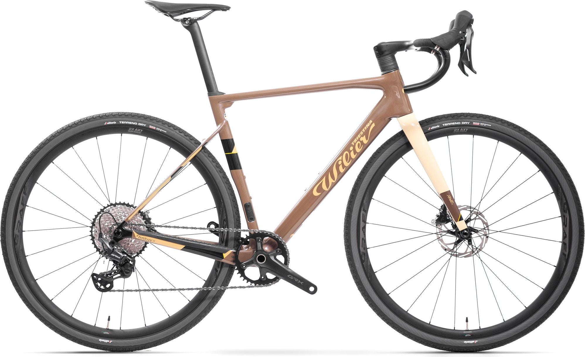 Vélo de Gravel Wilier Triestina Rave SL Miche Graff XL Shimano GRX 12V 700 mm Noir 2025