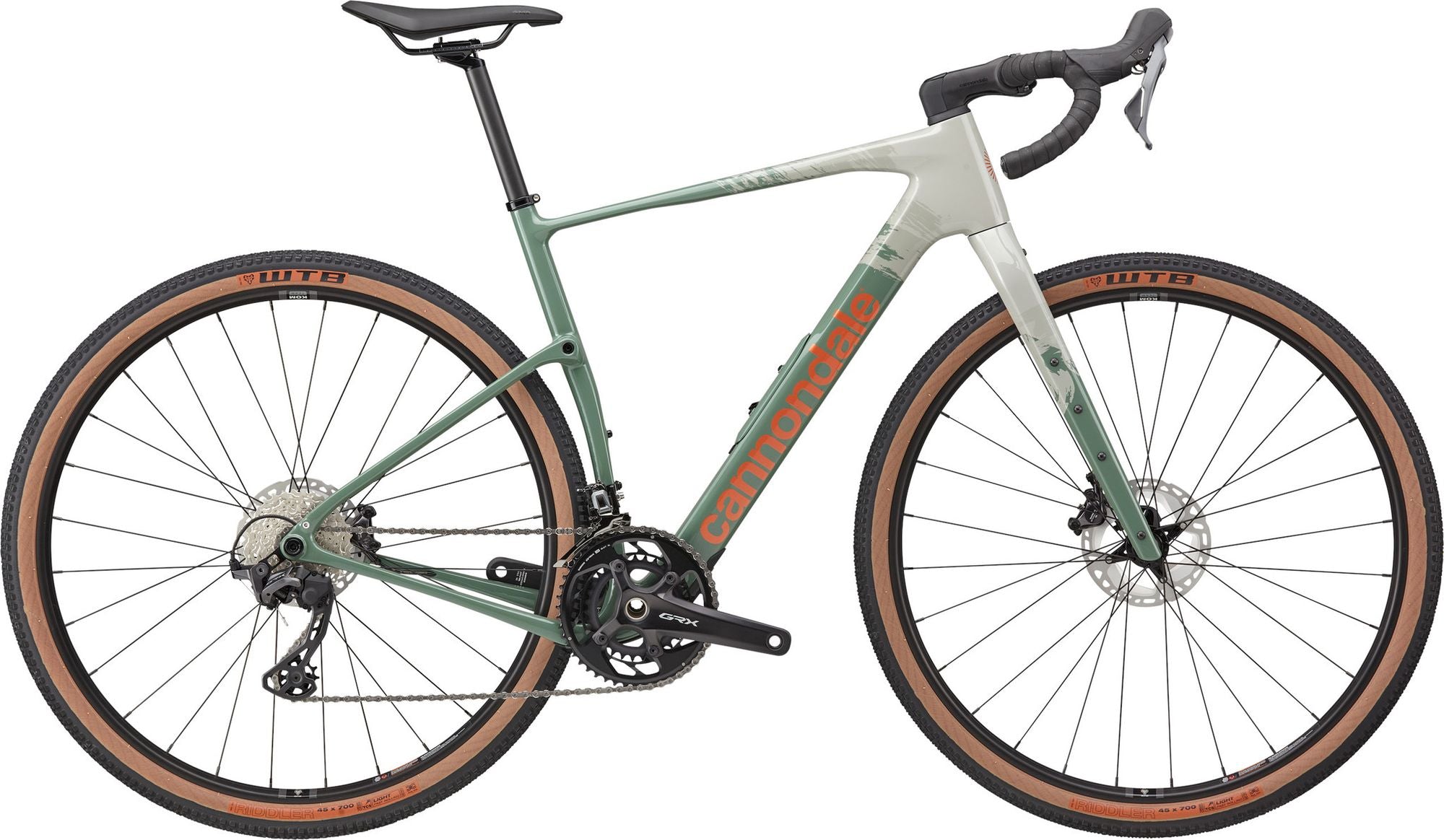 Vélo de Gravel Cannondale Topstone Carbon 2 Shimano GRX 12V 700mm Vert