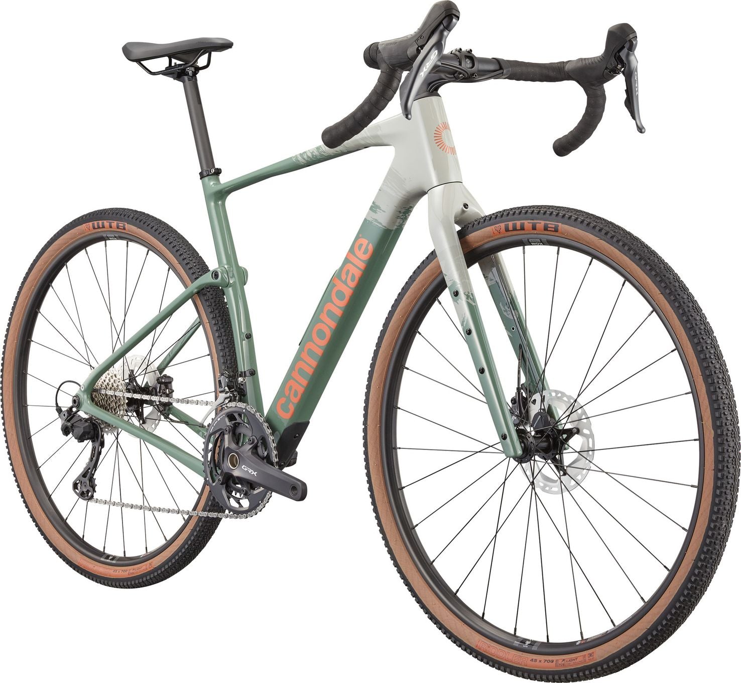 Vélo de Gravel Cannondale Topstone Carbon 2 Shimano GRX 12V 700mm Vert