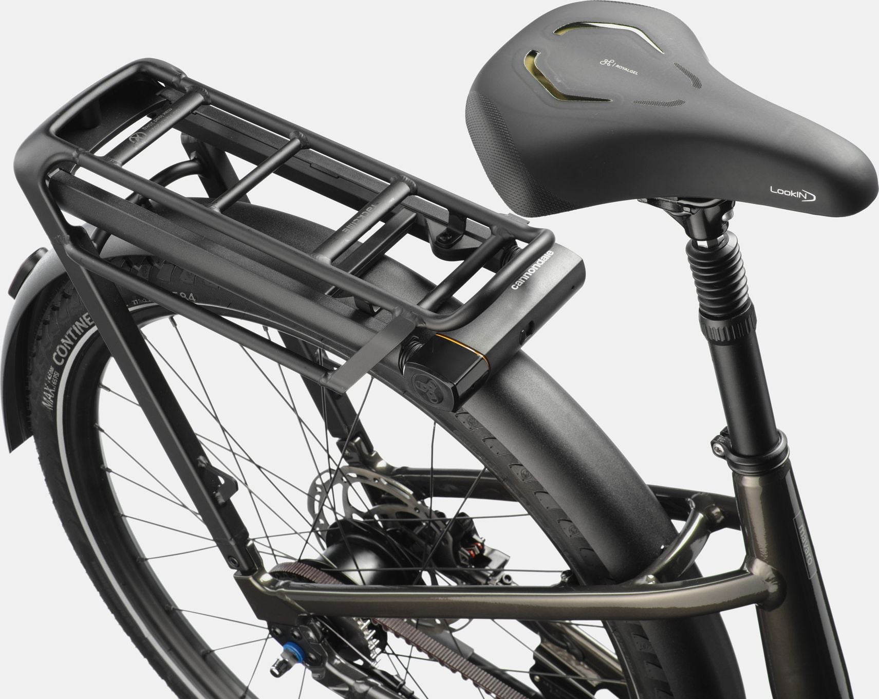 Vélo de Ville Électrique Cannondale Mavaro 2 Low Shimano Nexus 5V Courroie 600 Wh 27.5'' Marron