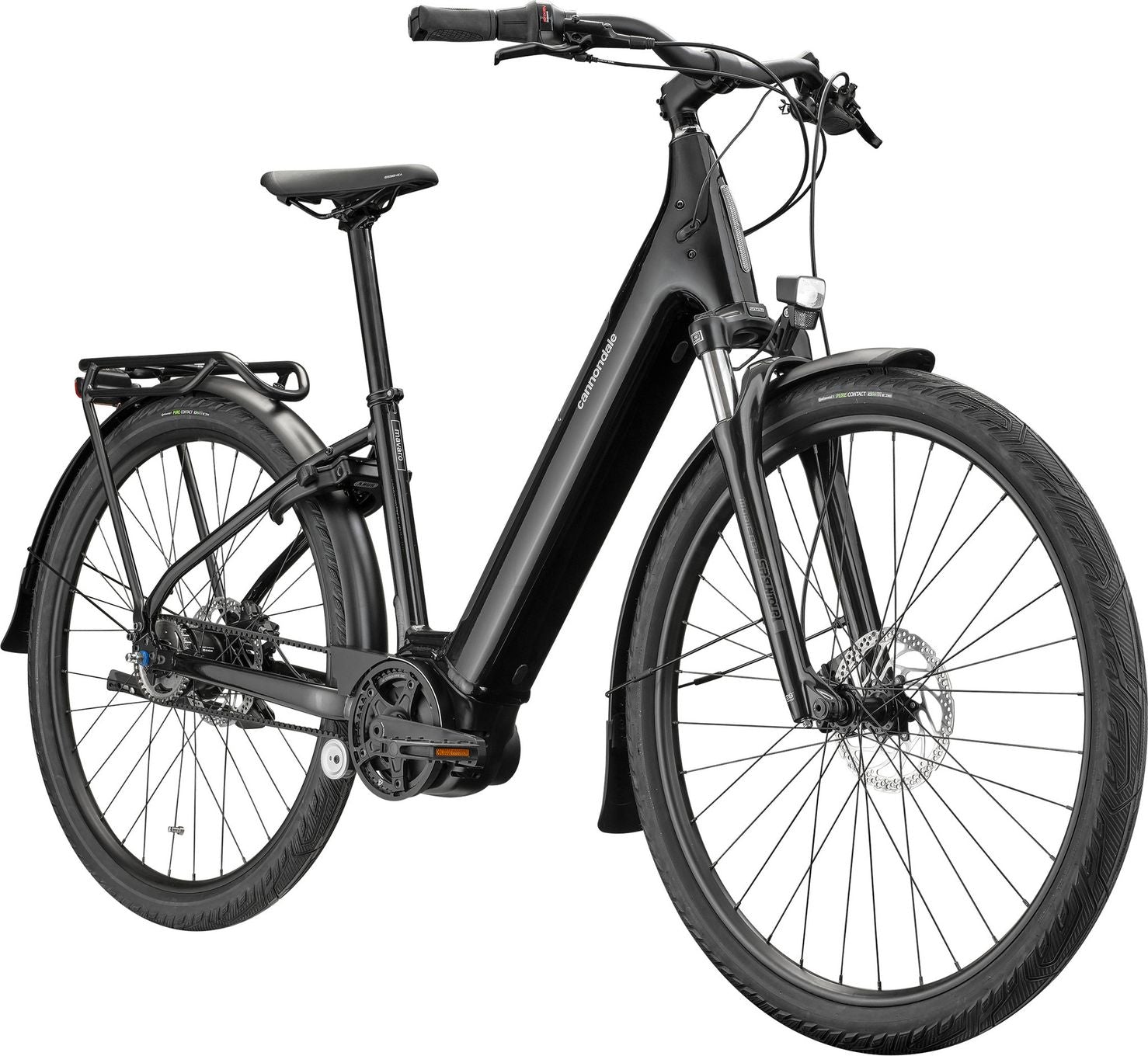 Vélo de Ville Électrique Cannondale Mavaro 4 Shimano Nexus 5V Courroie 500 Wh 27.5'' Noir