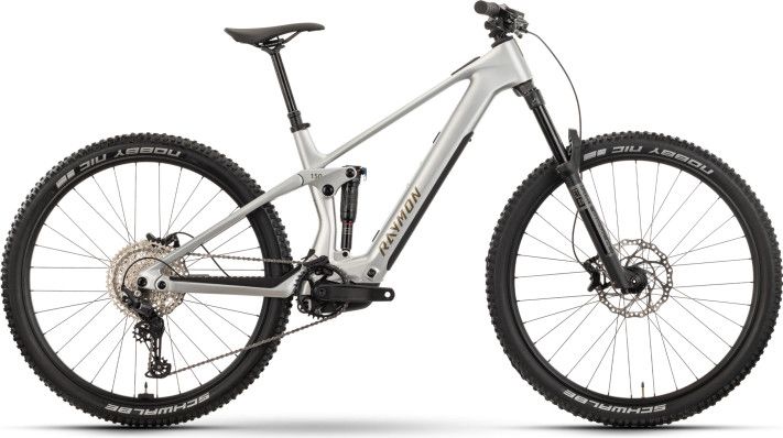 VTT Électrique Tout-Suspendu Raymon Airok 12V 400Wh Bosch 60 Nm 29'' Gris 2025