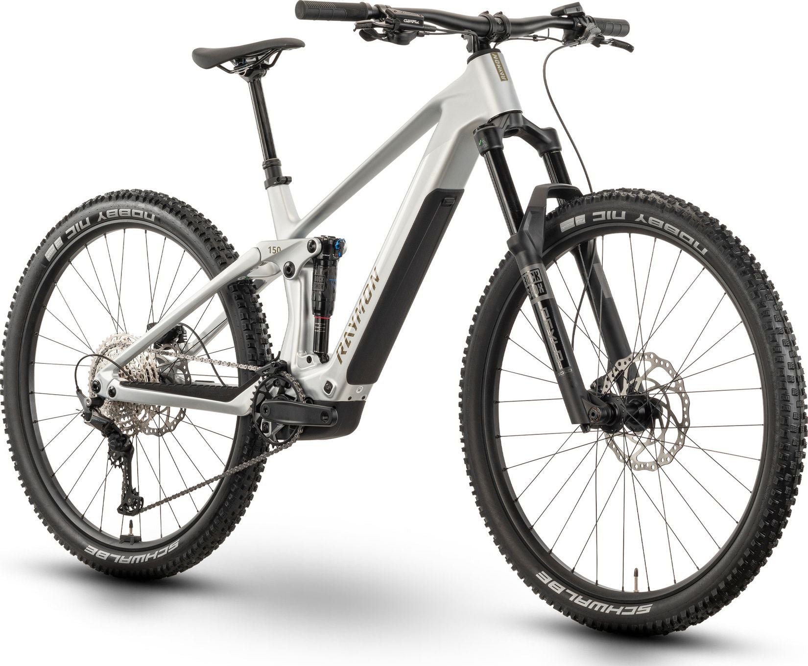 VTT Électrique Tout-Suspendu Raymon Airok 12V 400Wh Bosch 60 Nm 29'' Gris 2025