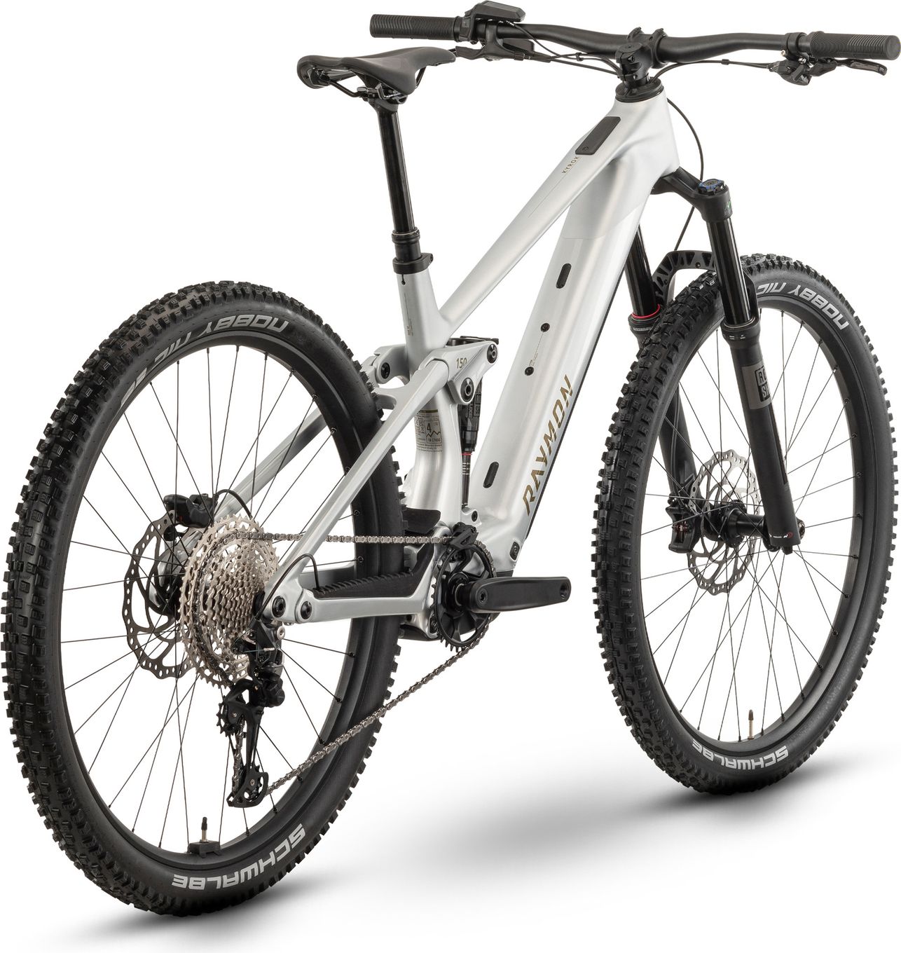 VTT Électrique Tout-Suspendu Raymon Airok 12V 400Wh Bosch 60 Nm 29'' Gris 2025