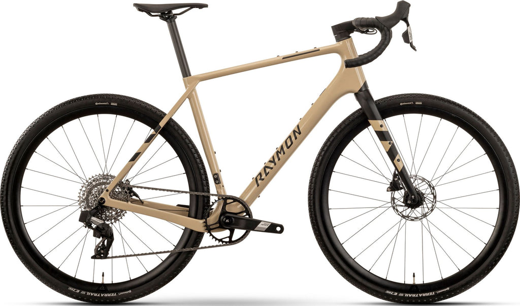 Vélo de Gravel Raymon Soreno Pro Sram Apex XPLR AXS 12V 700 mm Beige 2025