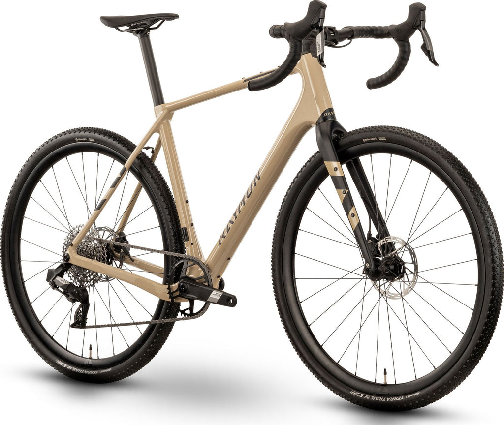 Vélo de Gravel Raymon Soreno Pro Sram Apex XPLR AXS 12V 700 mm Beige 2025