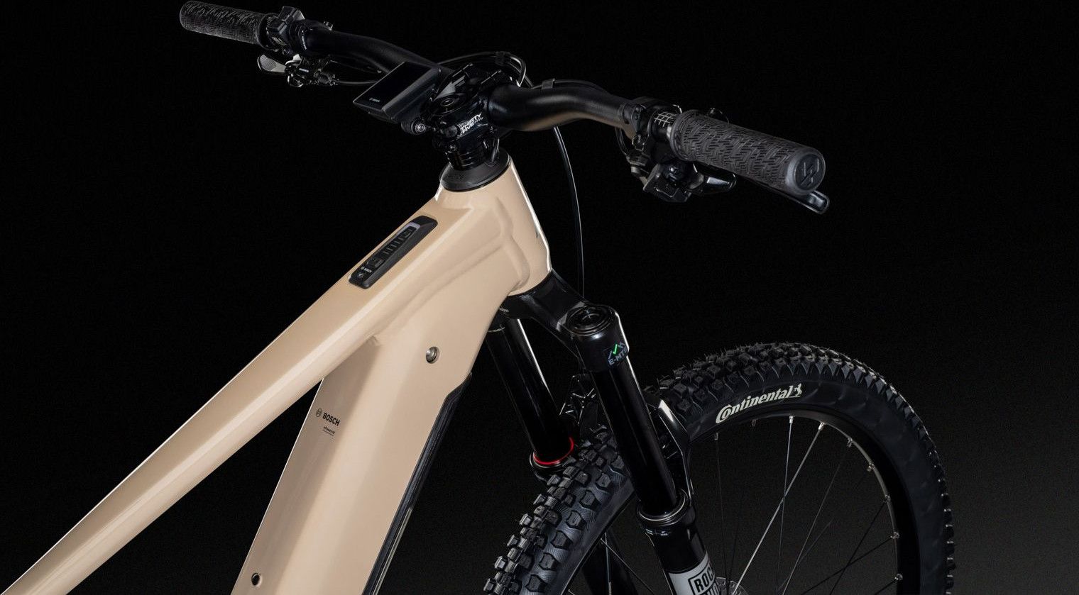 VTT Électrique Tout-Suspendu Lapierre Overvolt AM 4.6 10V 600Wh Bosch 120 Nm MX (29/27.5'') Beige 2025