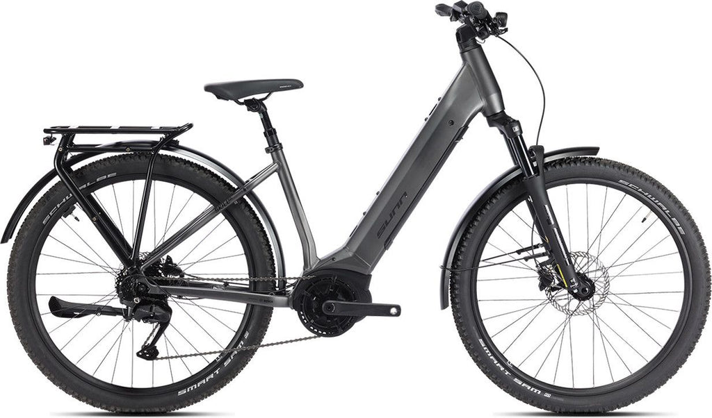 VTC Électrique Sunn Skill Allroad Shimano Cues 9v 27.5'' 500Wh Gris
