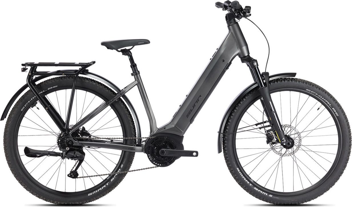 VTC Électrique Sunn Skill Allroad Shimano Cues 9v 27.5'' 500Wh Gris