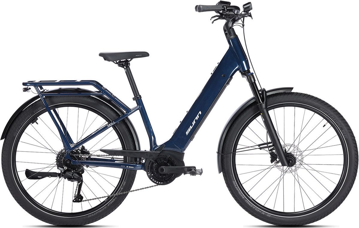 VTC Électrique Sunn Skill S2 Shimano Cues 9v 27.5'' 500Wh Gris