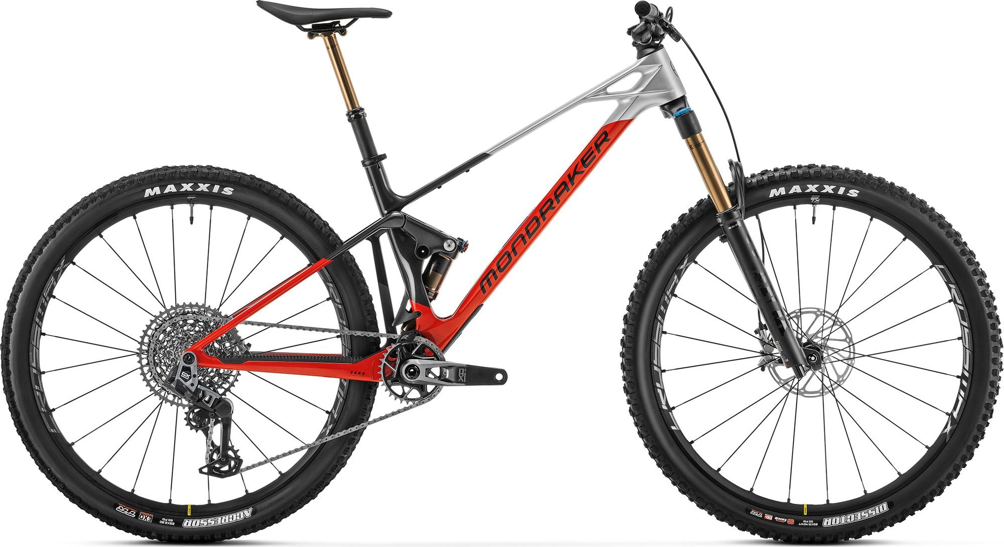 VTT Tout-Suspendu Mondraker Raze Carbon RR Sram 12V 29'' Rouge/Gris