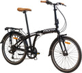 Vélo de Ville Pliant LIGHT 24 , Aluminium, SHIMANO 7v, Selle Comfort