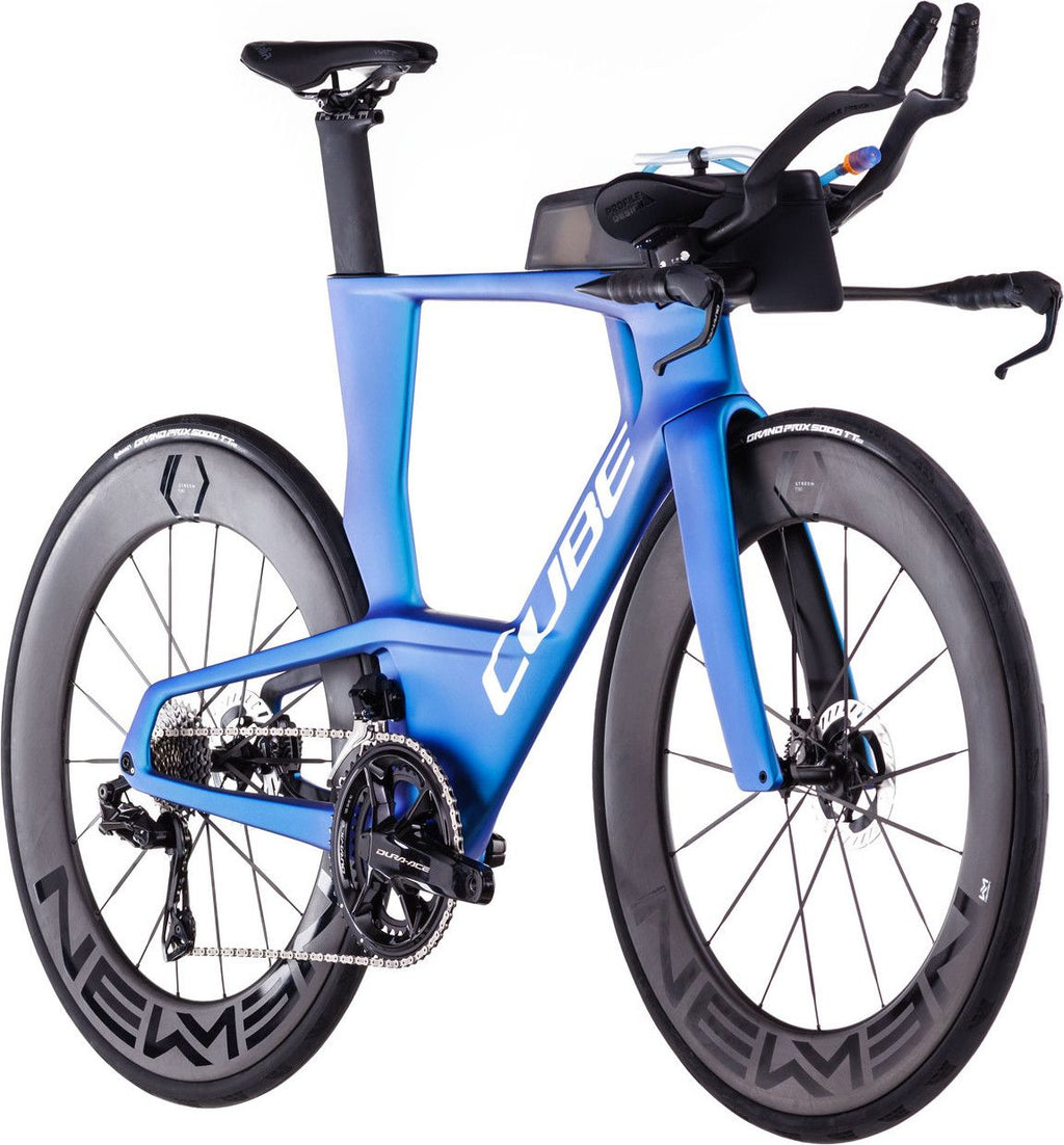 Vélo de Triathlon Cube Aerium C:68X SLT Shimano Dura-Ace Di2 12V 700 mm Bleu Nebula 2025