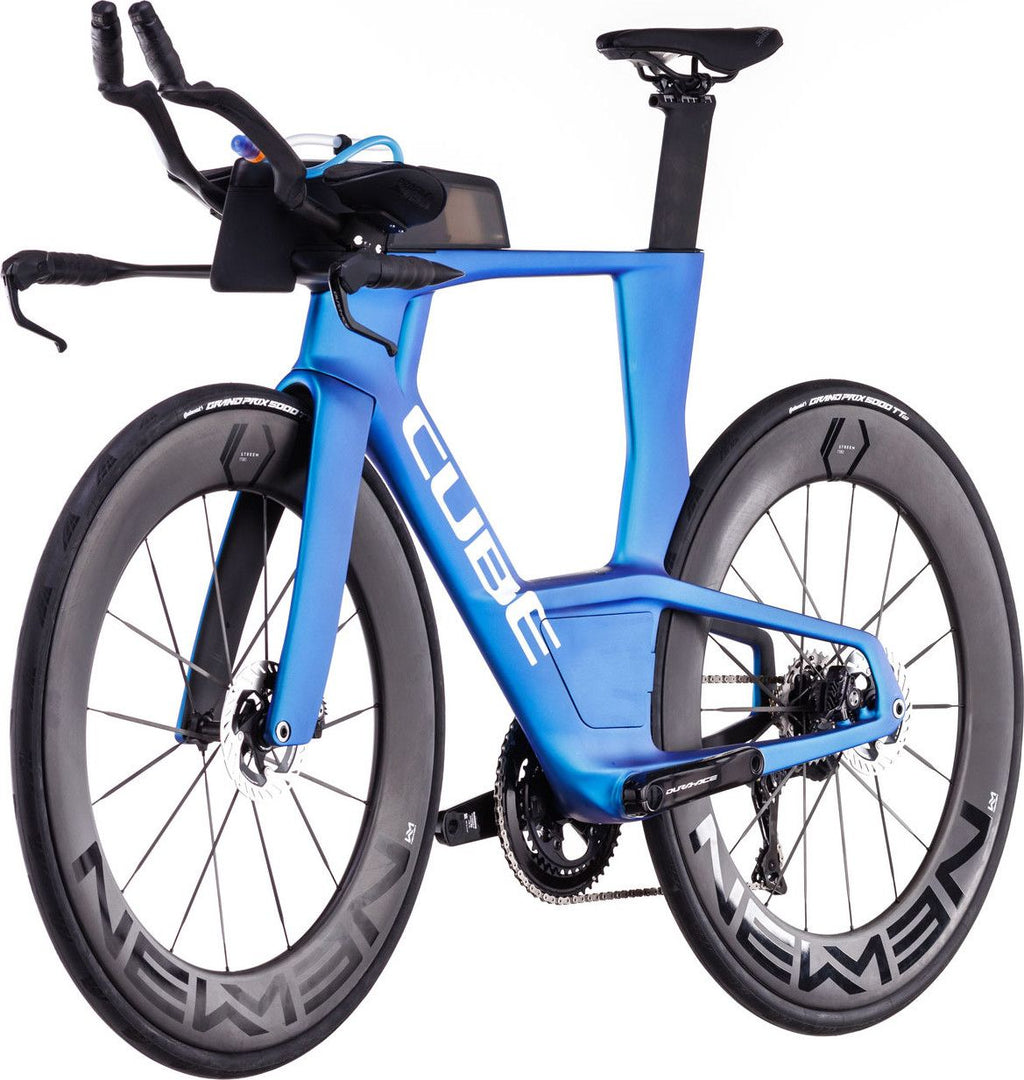Vélo de Triathlon Cube Aerium C:68X SLT Shimano Dura-Ace Di2 12V 700 mm Bleu Nebula 2025