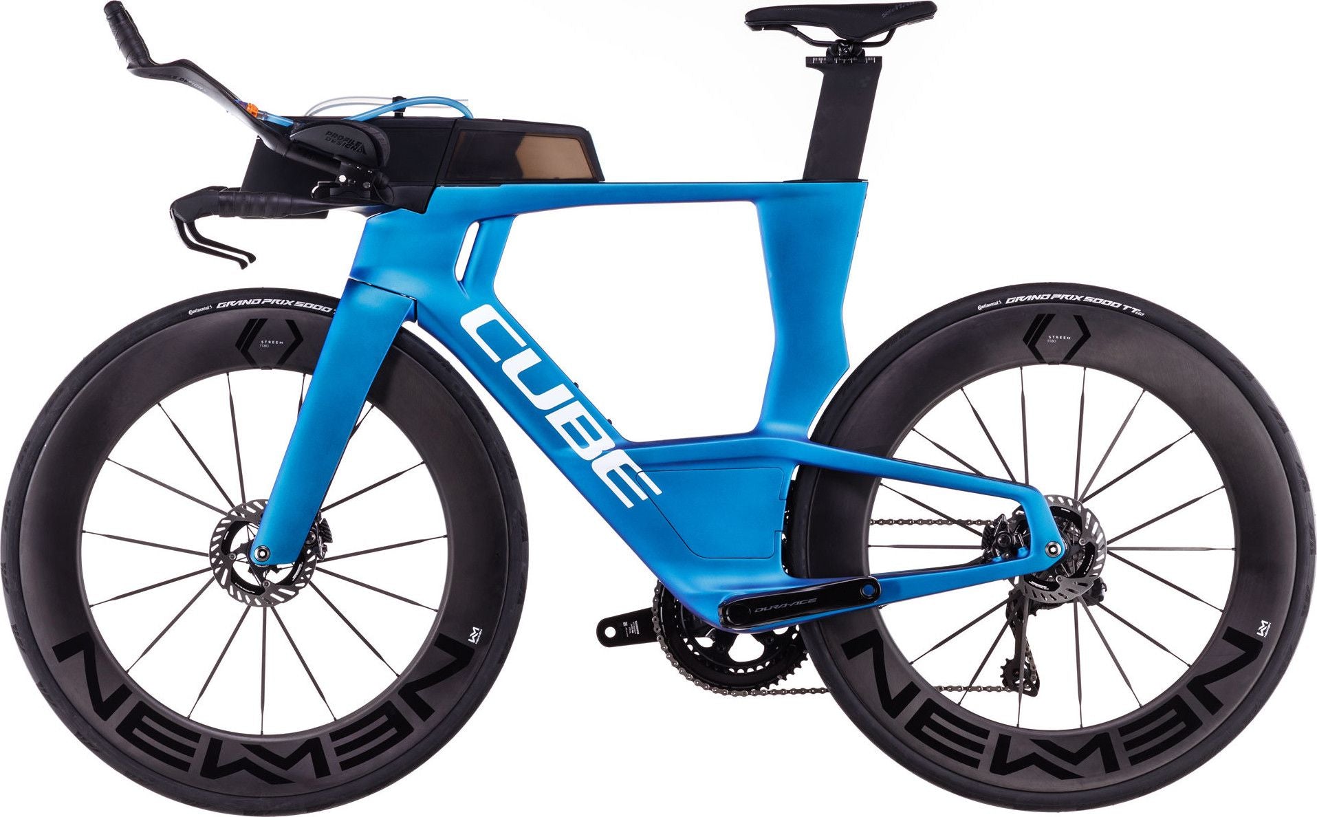 Vélo de Triathlon Cube Aerium C:68X SLT Shimano Dura-Ace Di2 12V 700 mm Bleu Nebula 2025