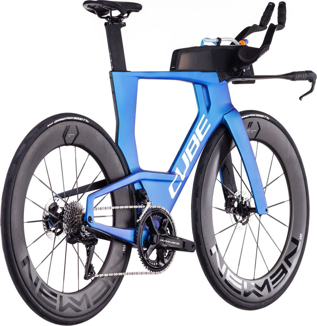 Vélo de Triathlon Cube Aerium C:68X SLT Shimano Dura-Ace Di2 12V 700 mm Bleu Nebula 2025