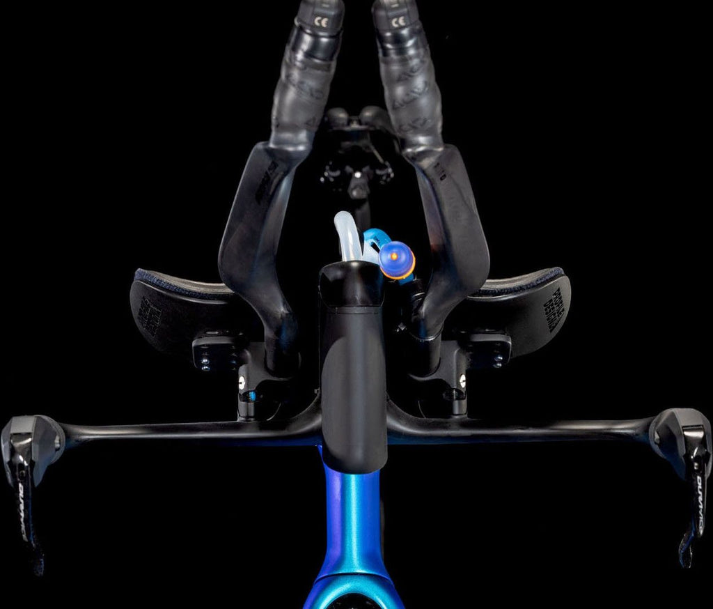 Vélo de Triathlon Cube Aerium C:68X SLT Shimano Dura-Ace Di2 12V 700 mm Bleu Nebula 2025