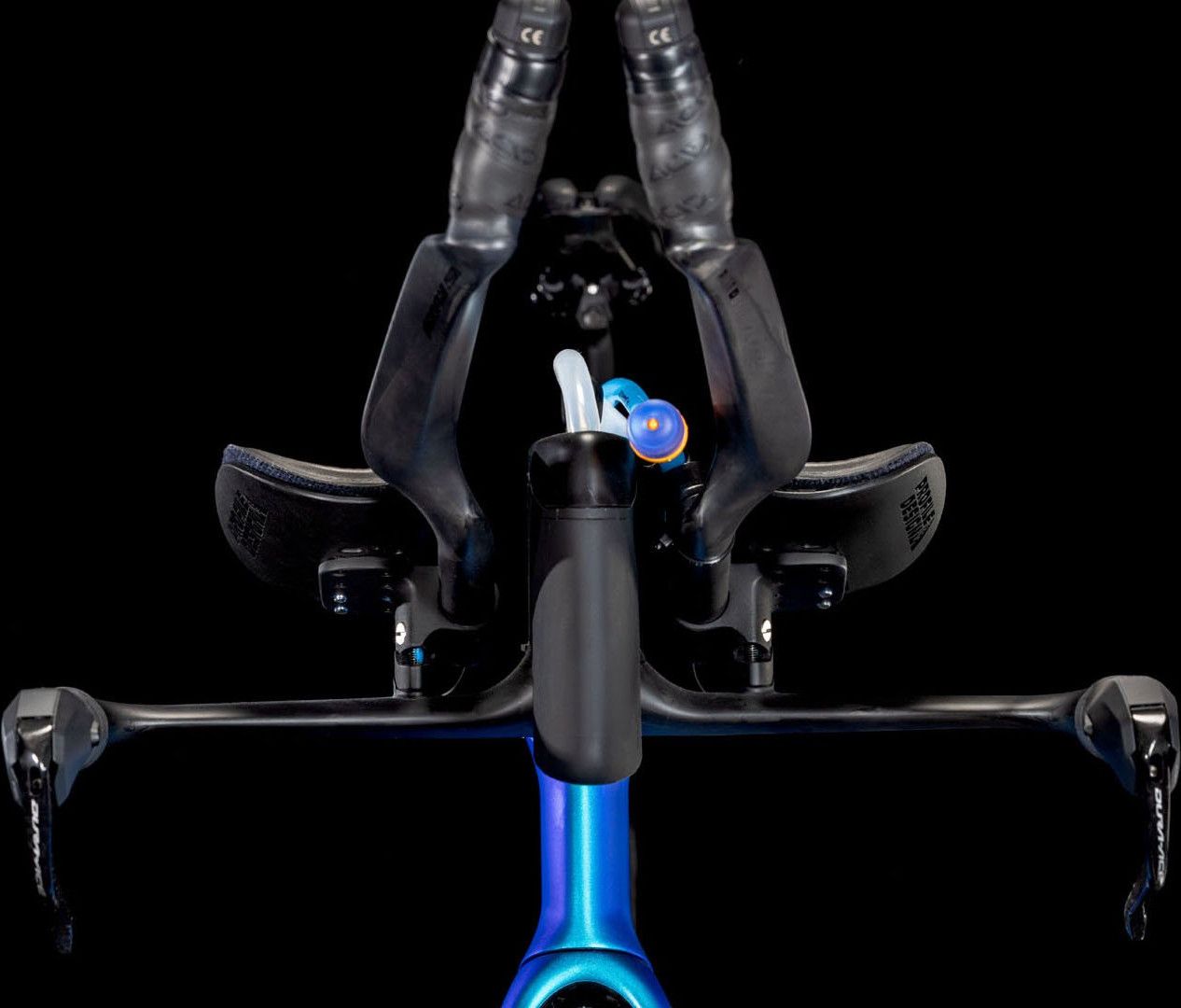 Vélo de Triathlon Cube Aerium C:68X SLT Shimano Dura-Ace Di2 12V 700 mm Bleu Nebula 2025