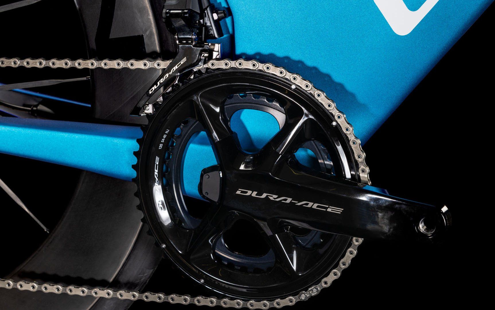 Vélo de Triathlon Cube Aerium C:68X SLT Shimano Dura-Ace Di2 12V 700 mm Bleu Nebula 2025