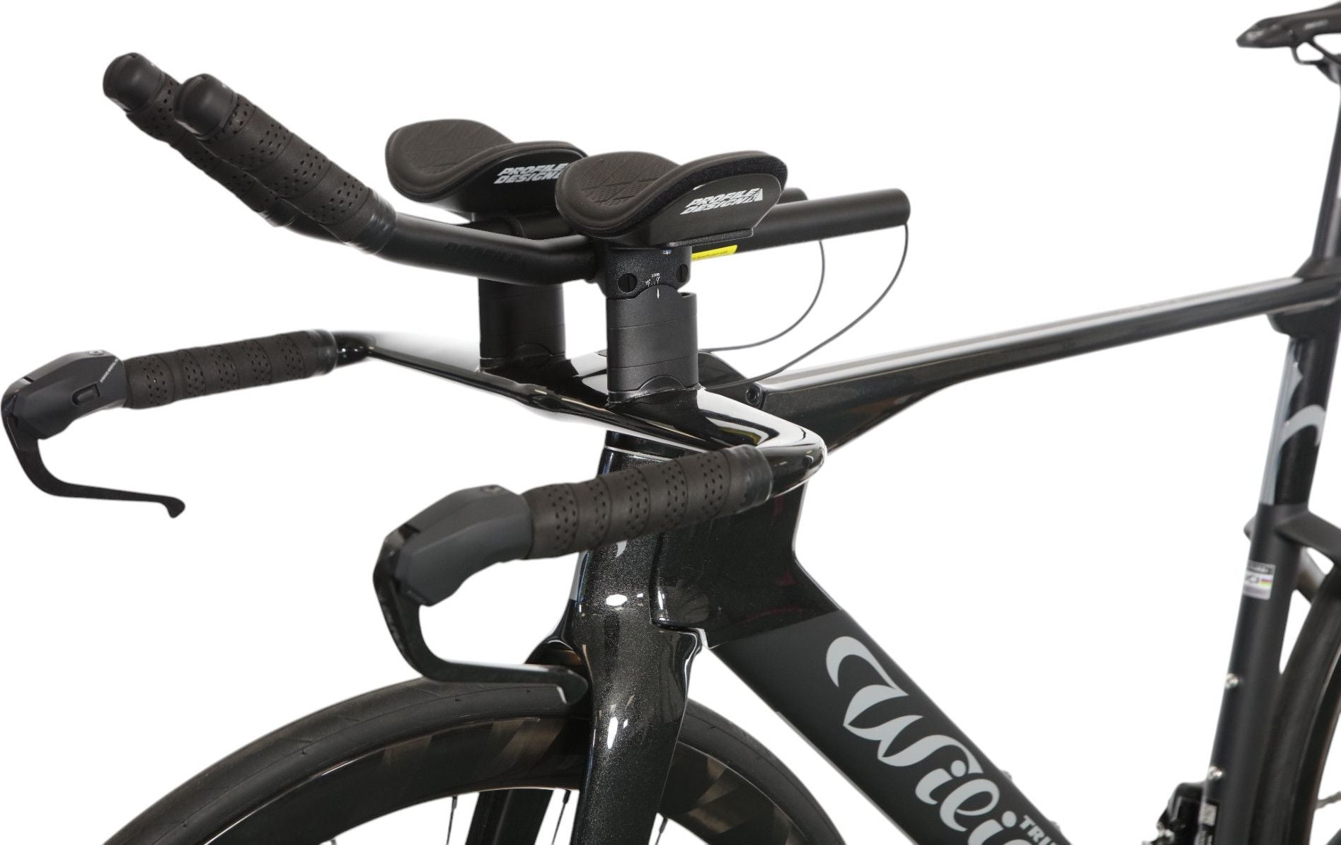 Vélo de Triathlon Wilier Triestina Turbine SLR Shimano Ultegra Di2 12V 700 mm Noir
