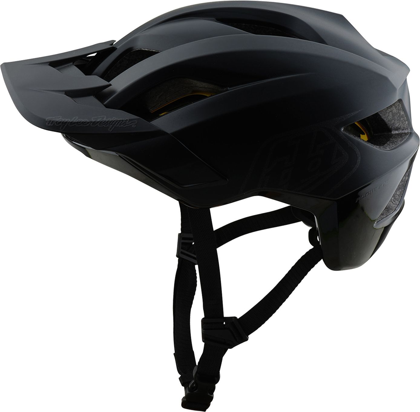 Casque VTT Troy Lee Designs Flowline Mips Point Charcoal Timber