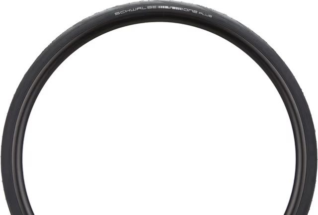 Pneu Route Schwalbe One Plus 700 mm Tubetype Souple Addix Performance Smart Guard Noir