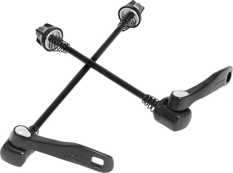 SHIMANO Paire de Roues  R501 Noir/Rouge