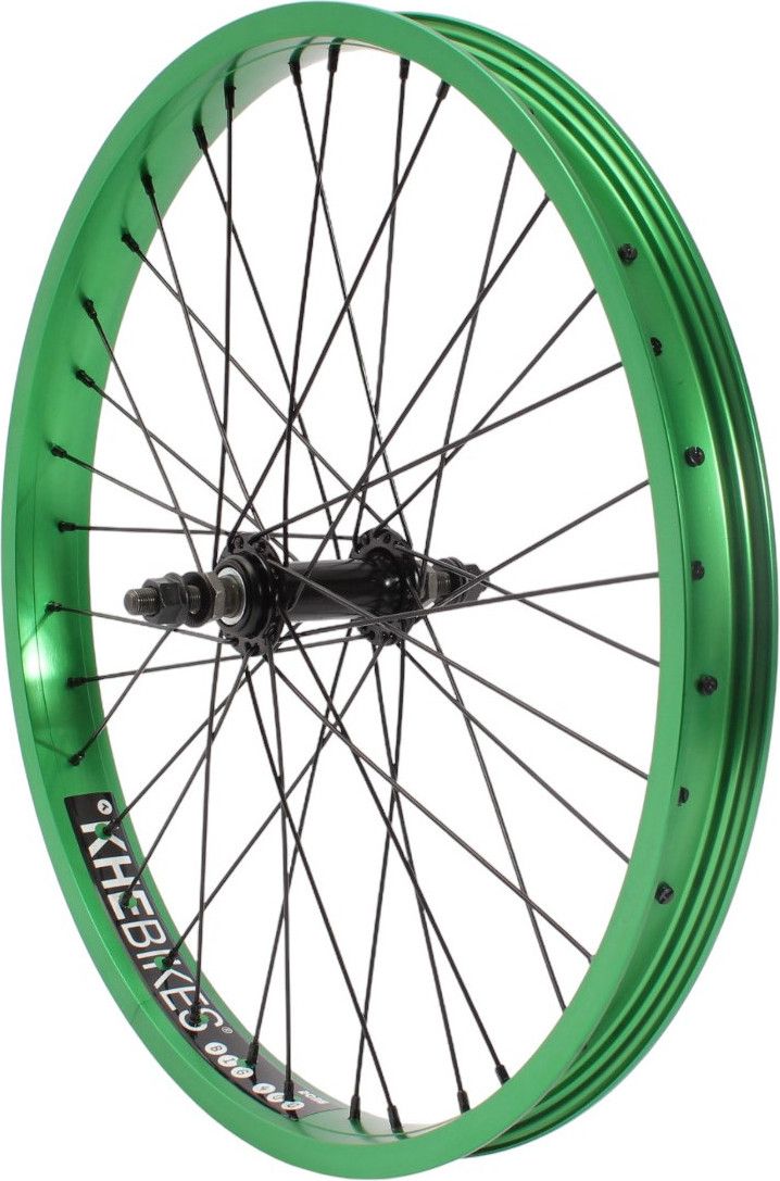Roue avant BMX KHE PRISM 20 pouces verte