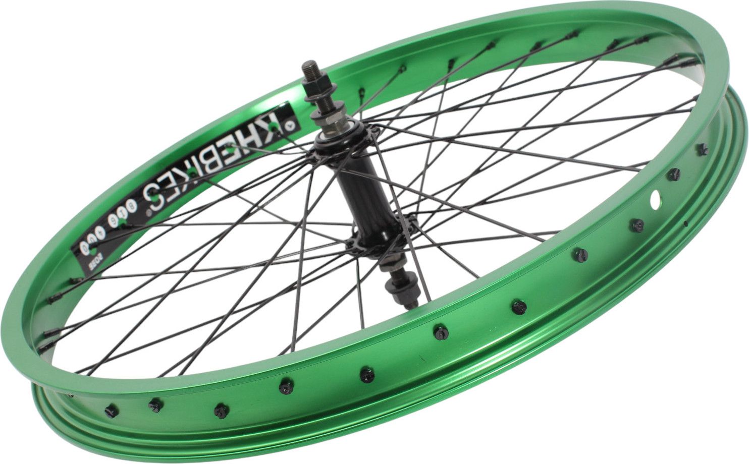 Roue avant BMX KHE PRISM 20 pouces verte