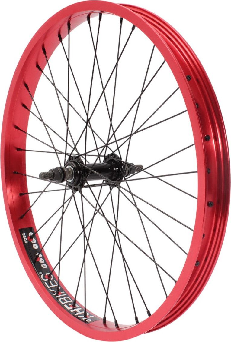 Roue avant BMX KHE PRISM 20 pouces rouge