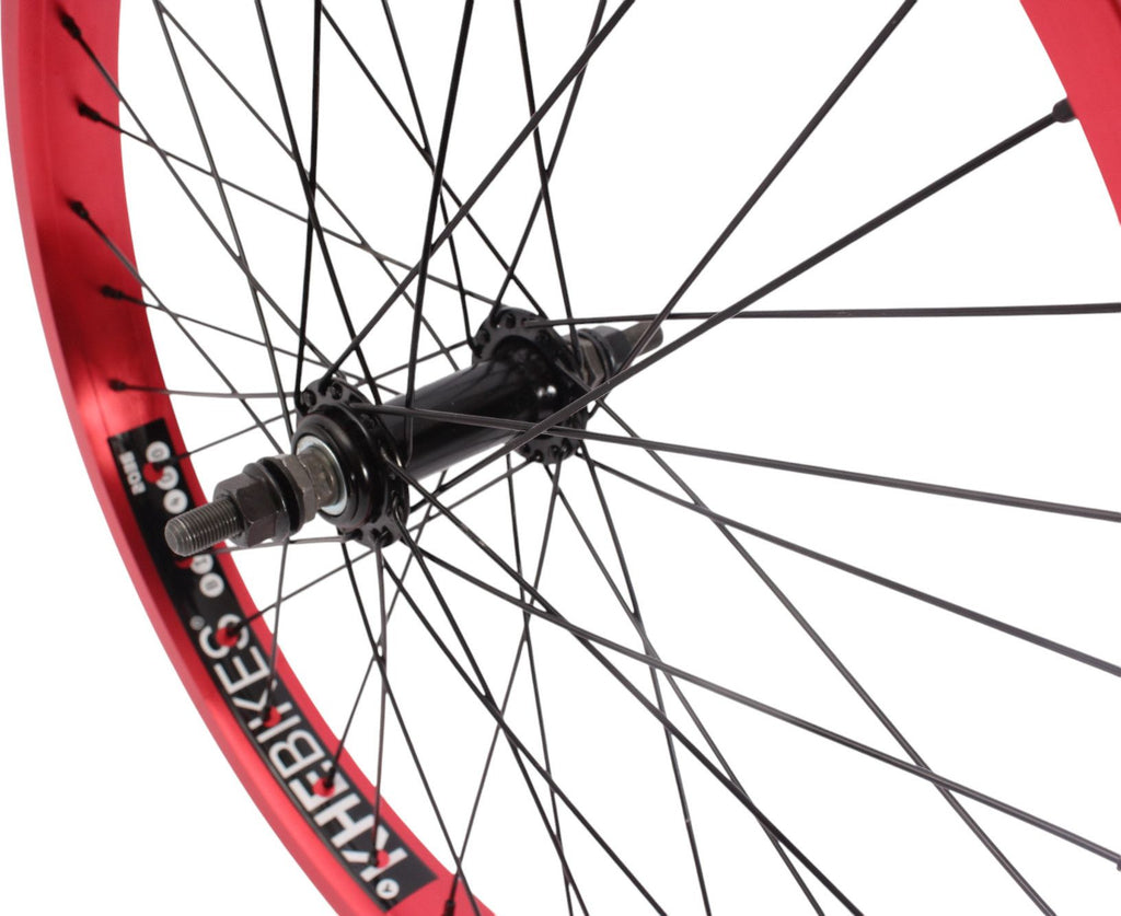 Roue avant BMX KHE PRISM 20 pouces rouge
