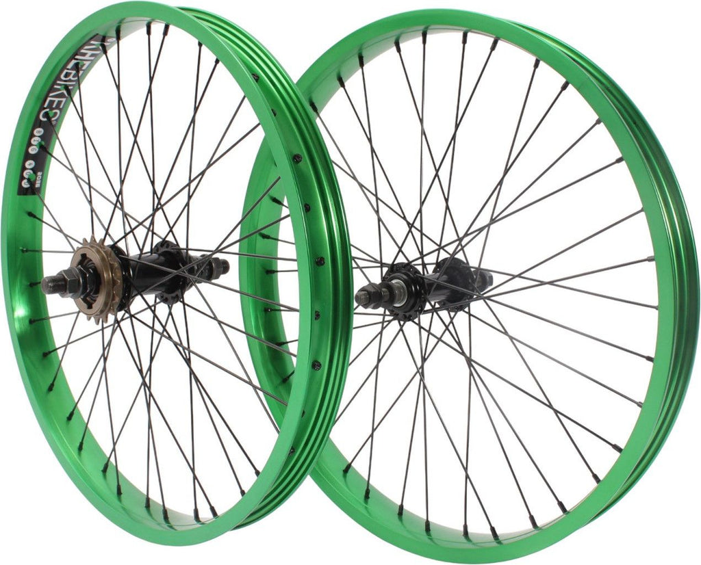 Jeu de roues BMX KHE PRISM 20 pouces vert