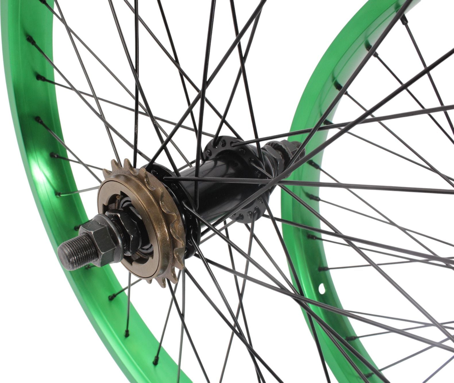 Jeu de roues BMX KHE PRISM 20 pouces vert
