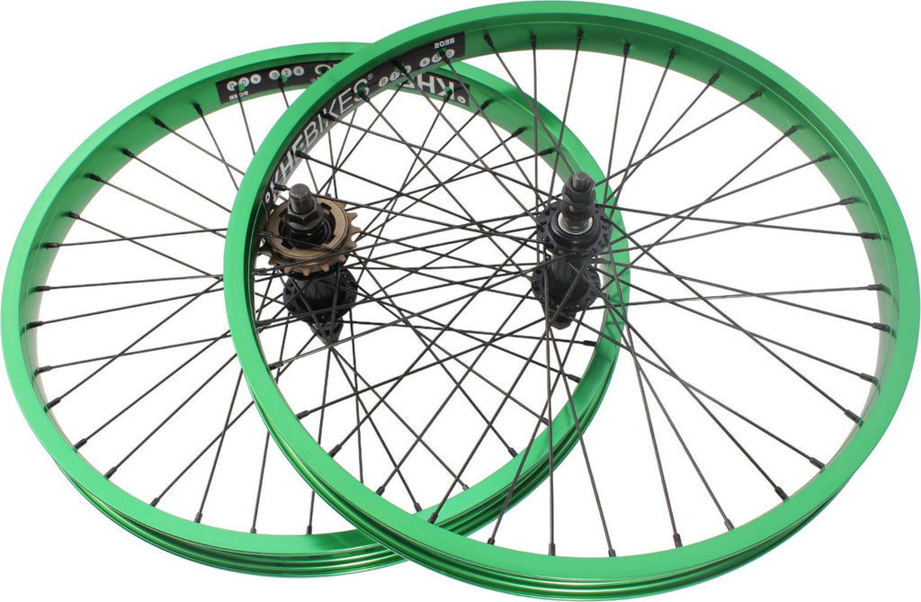 Jeu de roues BMX KHE PRISM 20 pouces vert